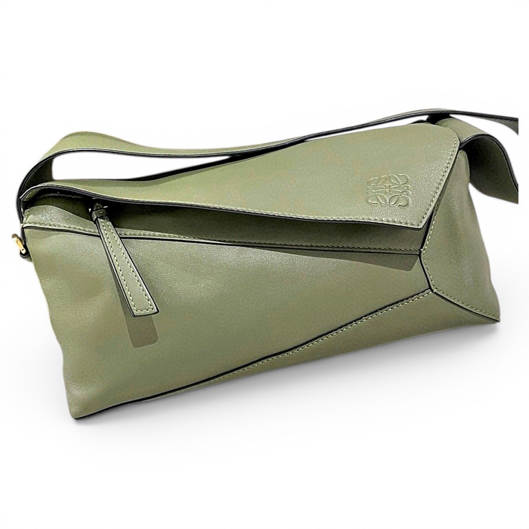 Puzzle Hobo leather handbag