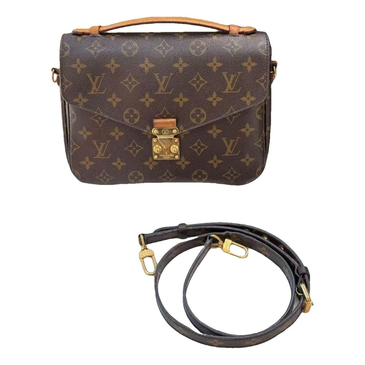 Metis leather handbag