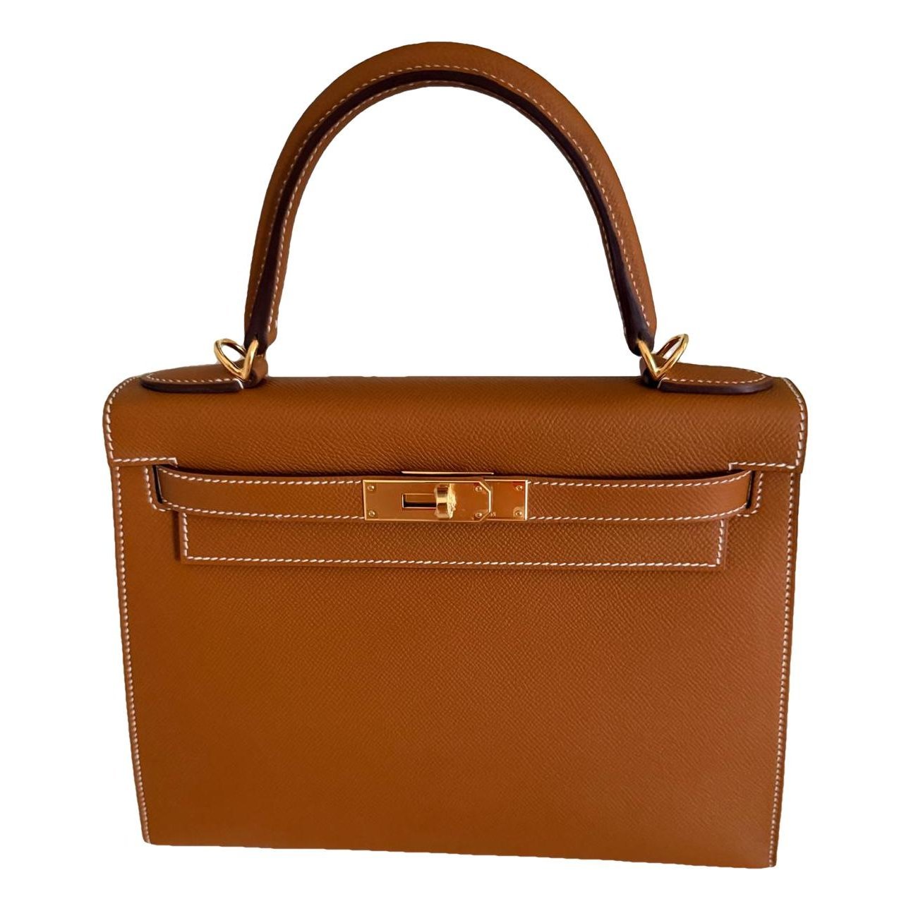 Kelly 28 leather handbag