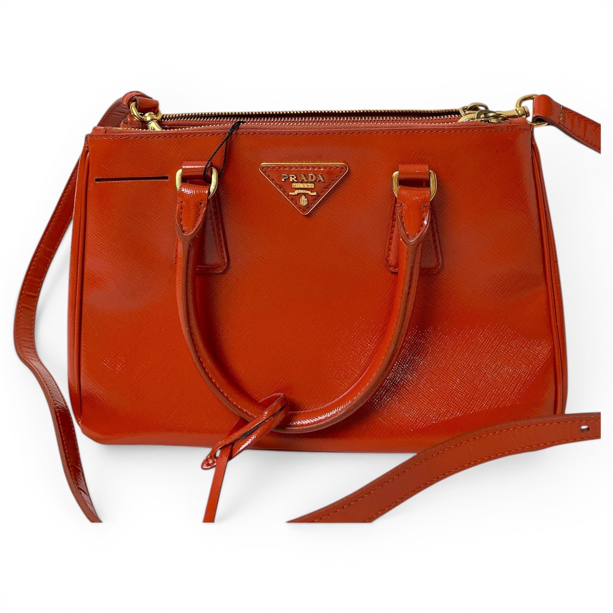 Galleria leather handbag