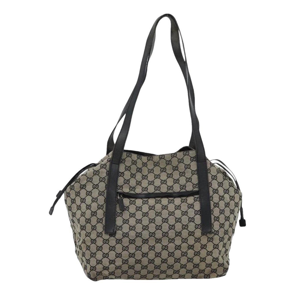Leather tote
