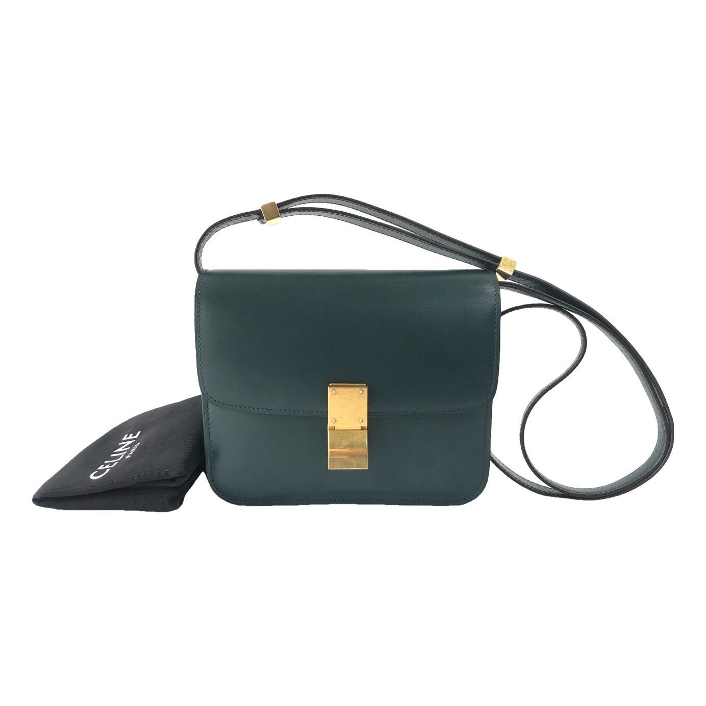 Classic leather handbag