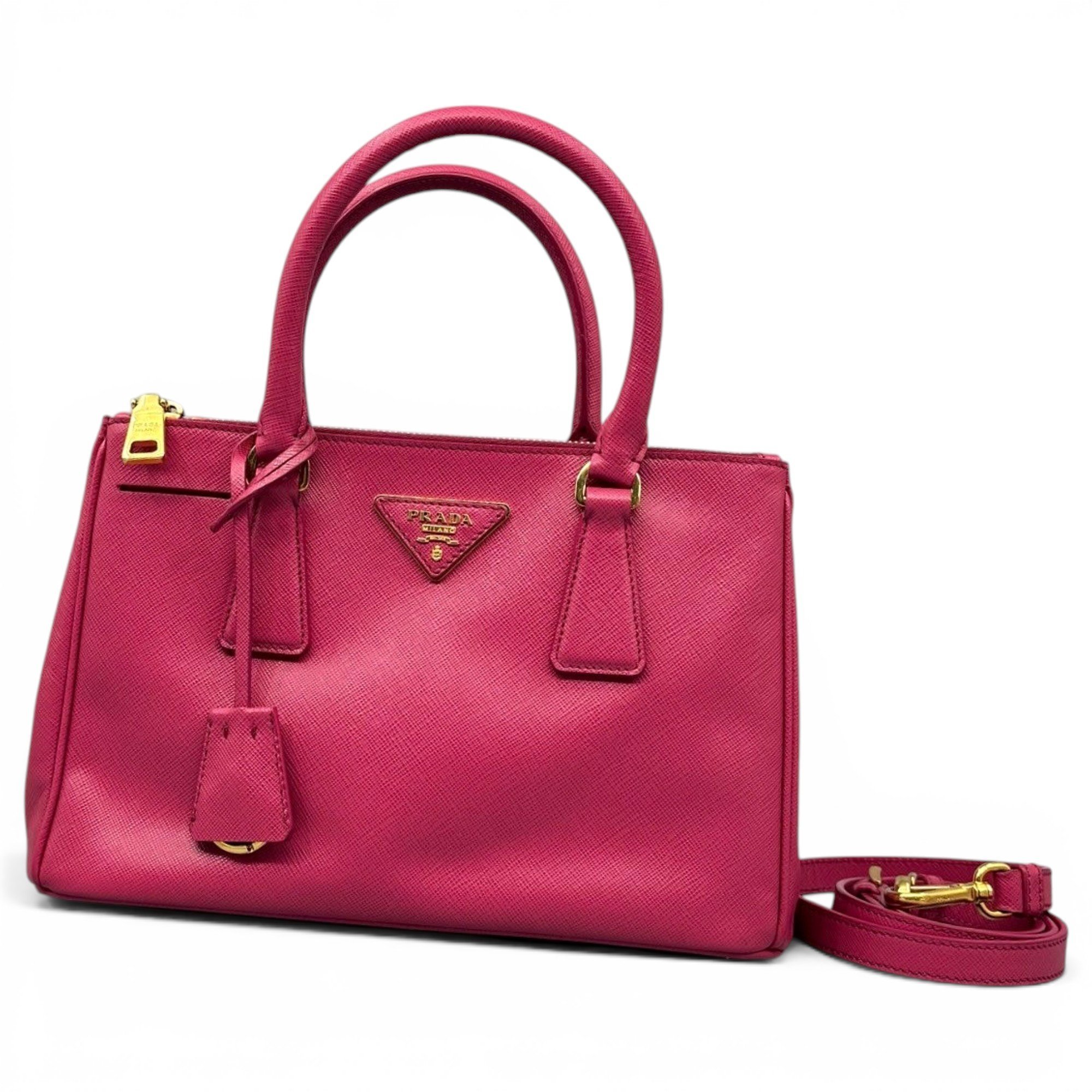 Galleria leather handbag