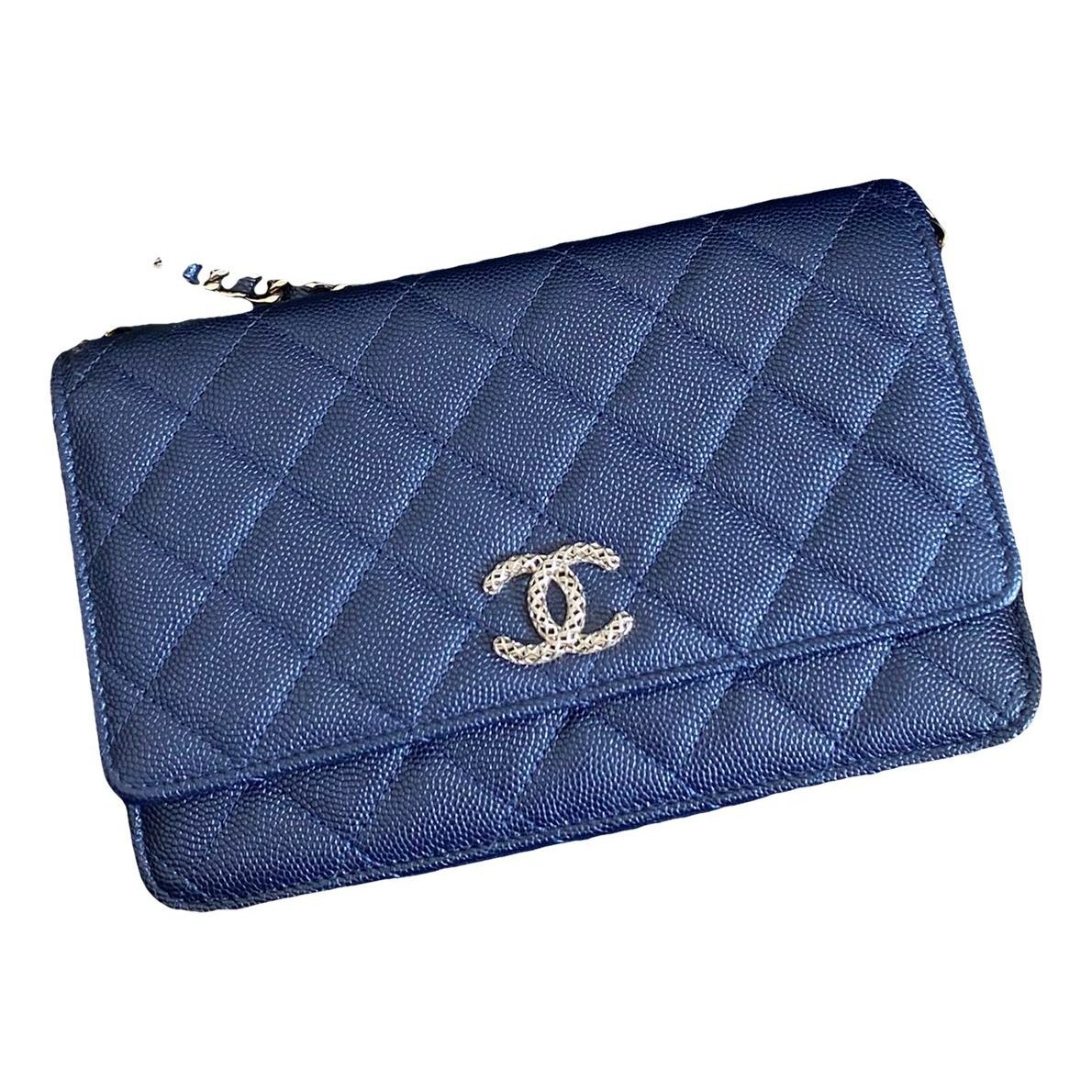 Wallet On Chain Timeless/Classique leather crossbody bag