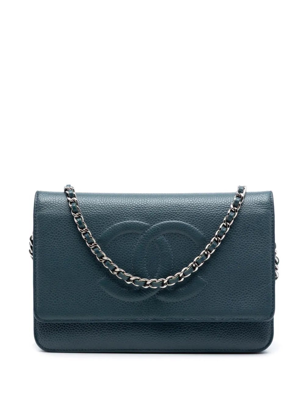 2012-2013 CC Caviar Wallet On Chain crossbody bag