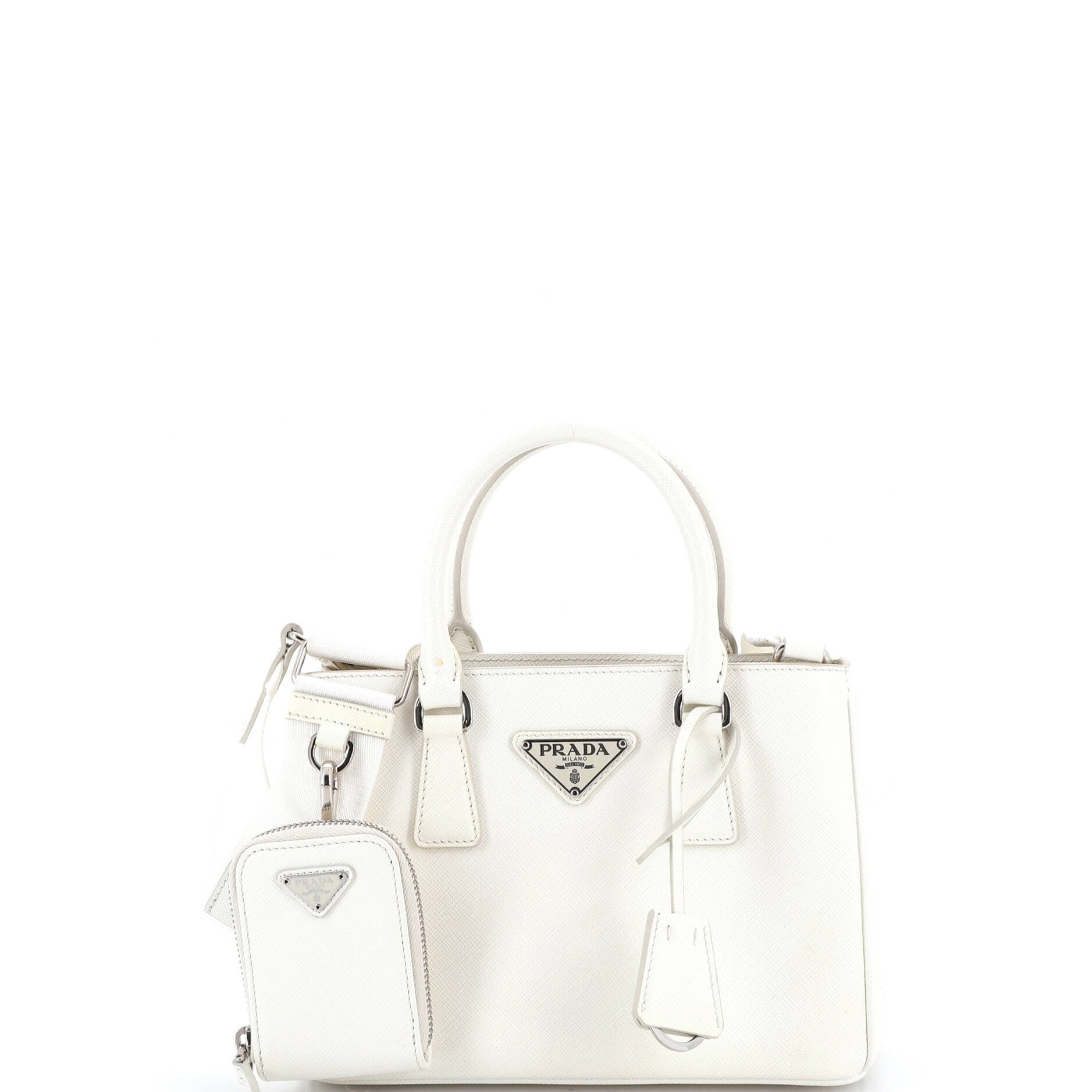 Prada Re-Edition Galleria Tote Saffiano Leather Micro