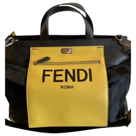 Fendi Peekaboo cloth handbag