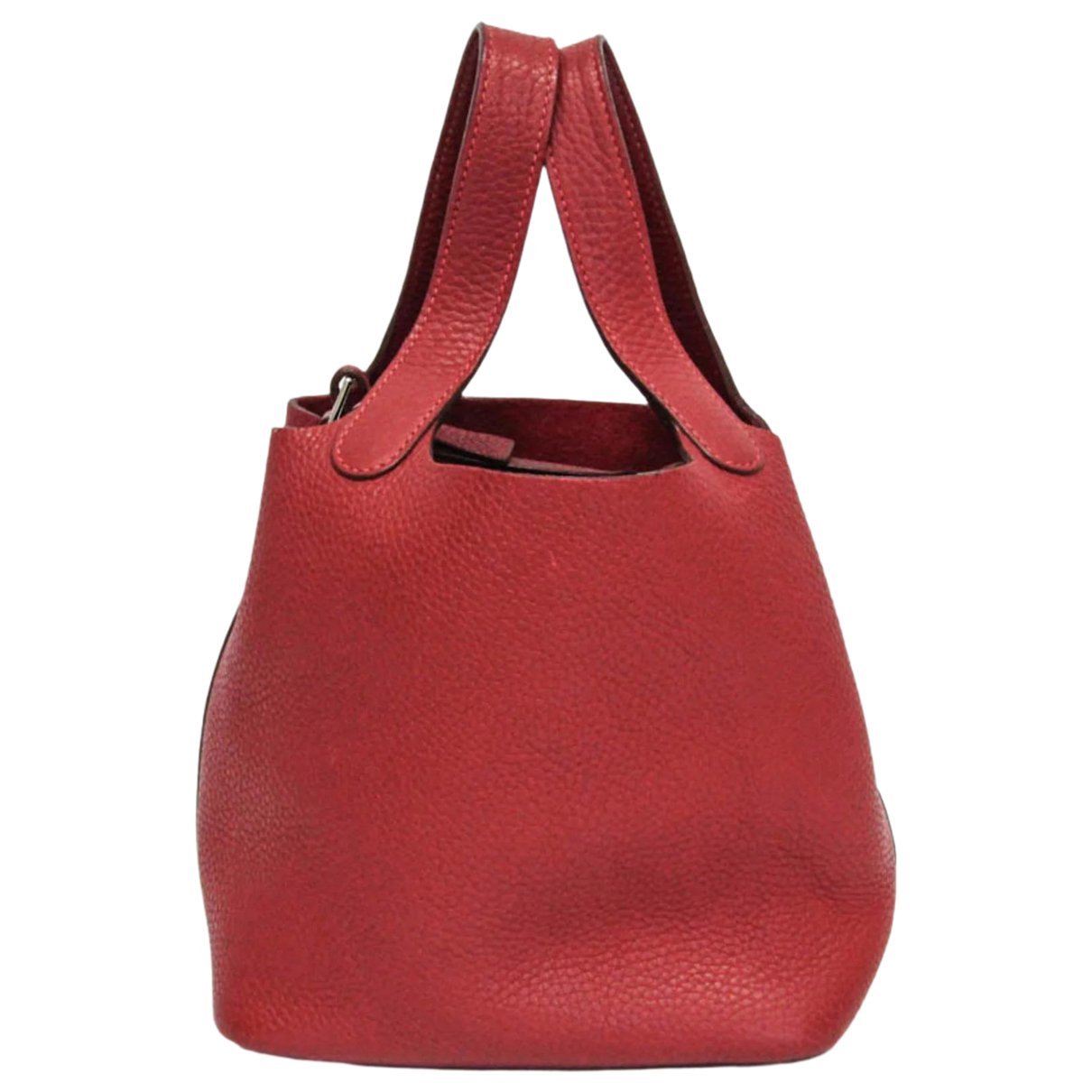 Picotin leather handbag