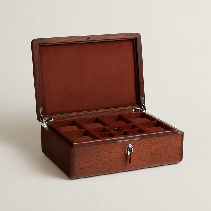 Cuivre Casaque Panthera Deco Watch Box