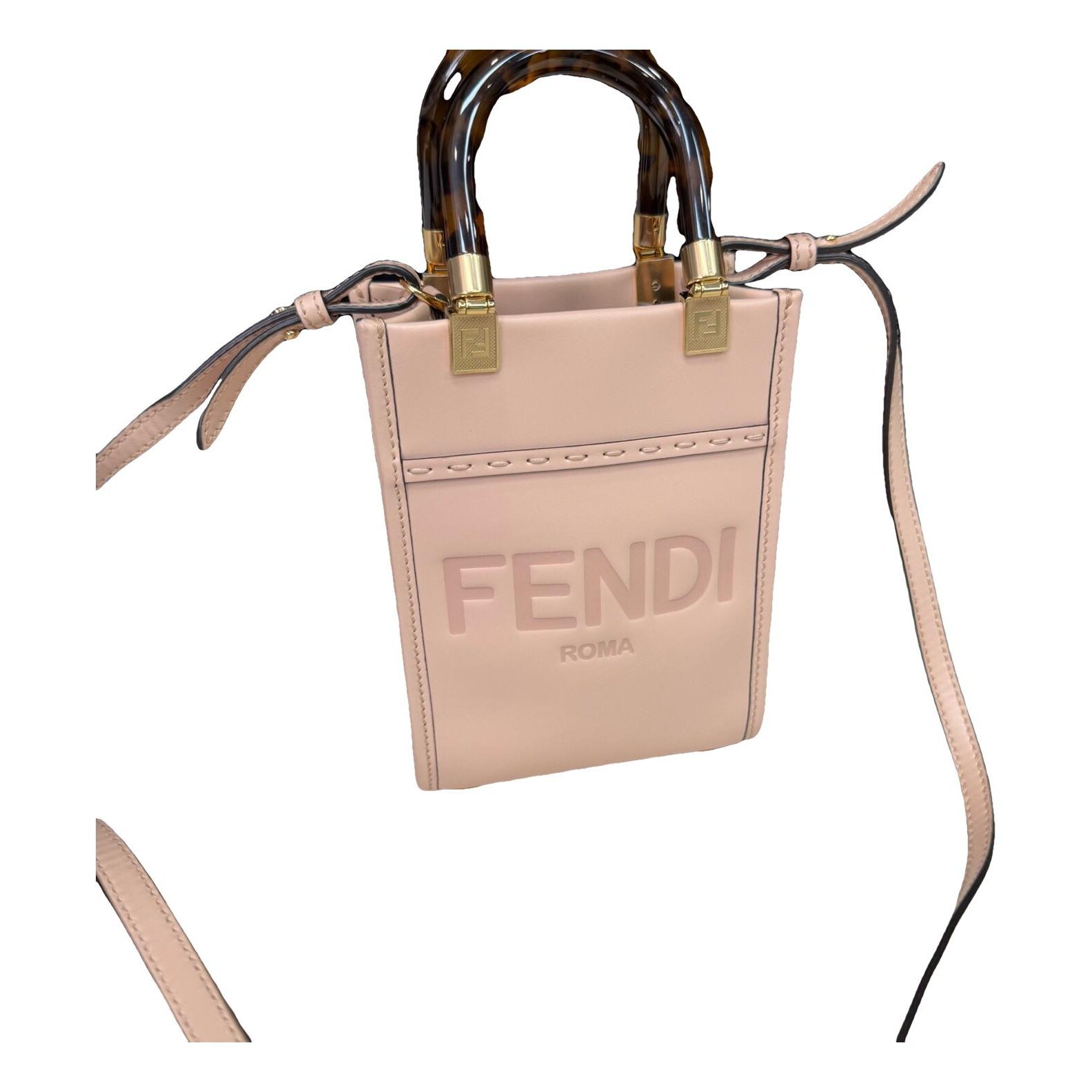 Sunshine leather tote