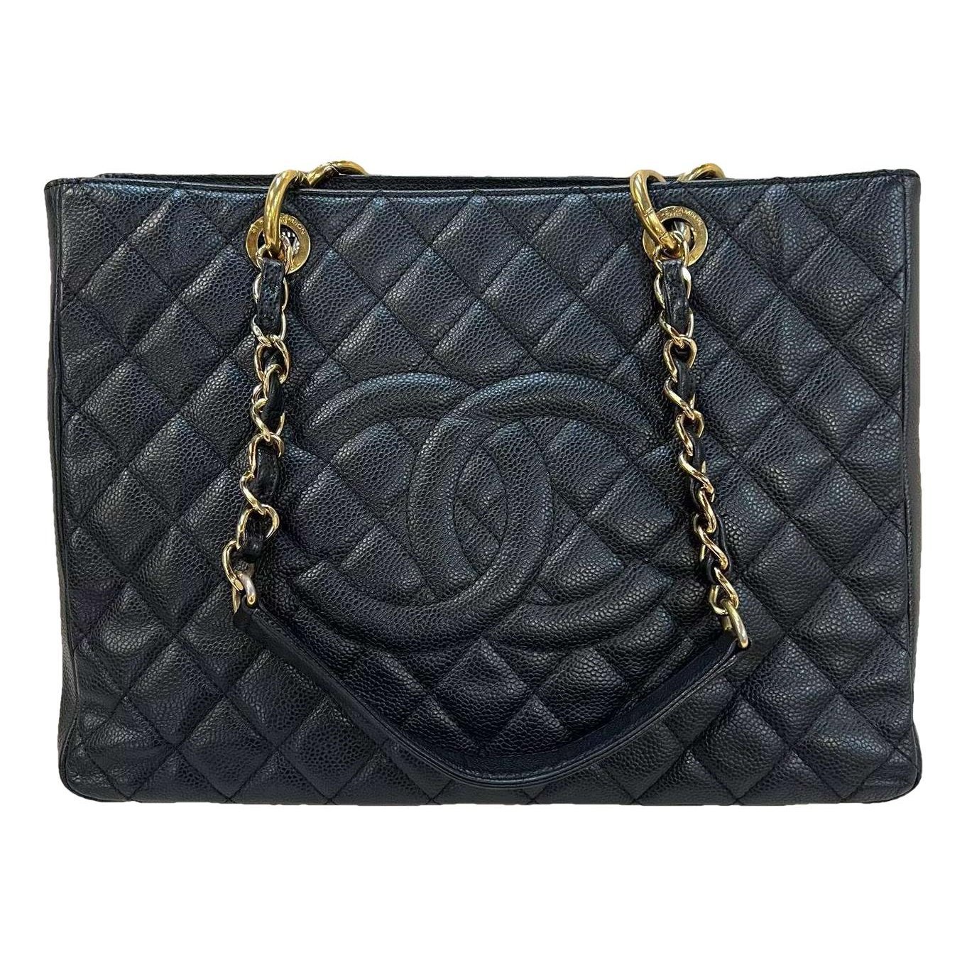 Grand shopping leather handbag