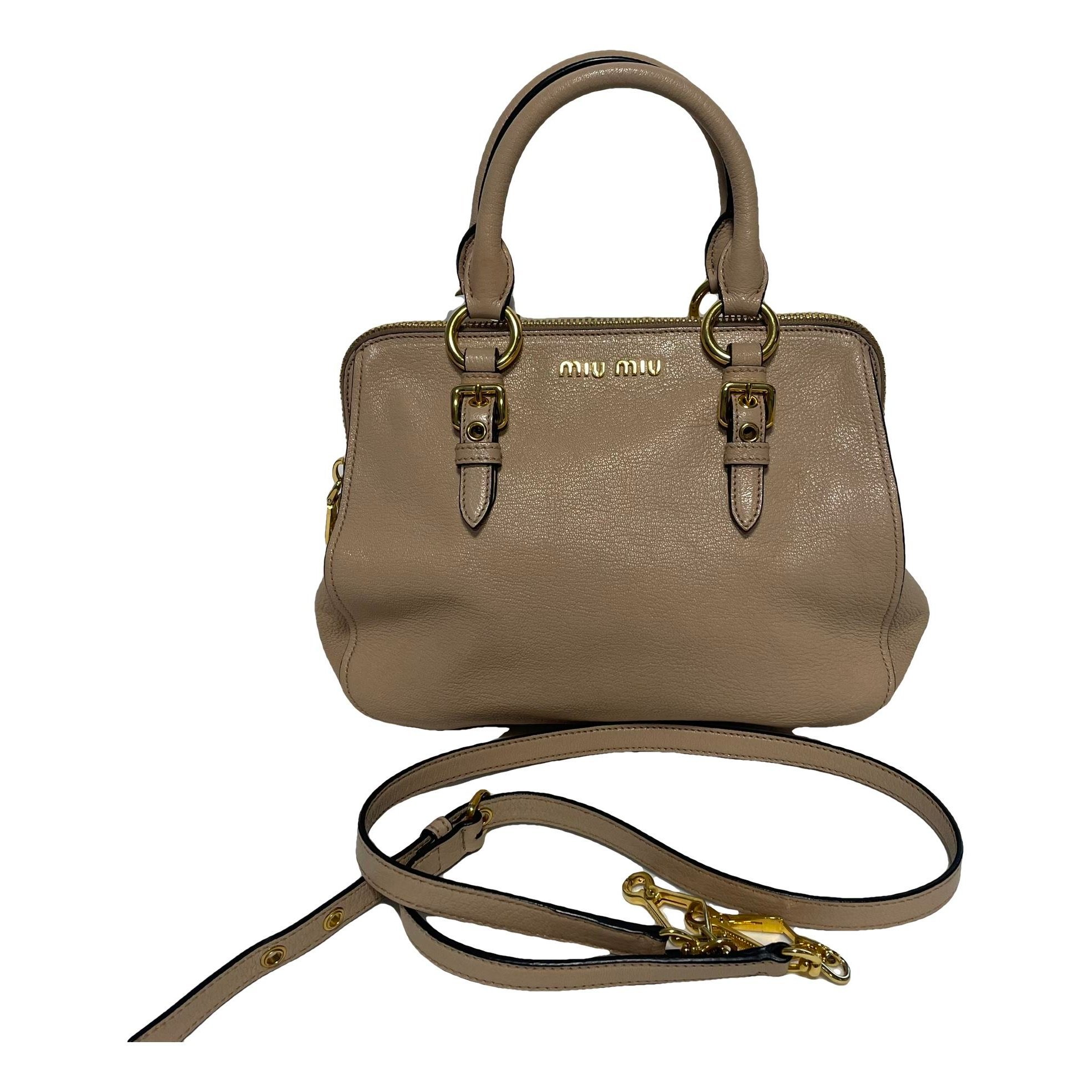 Leather handbag