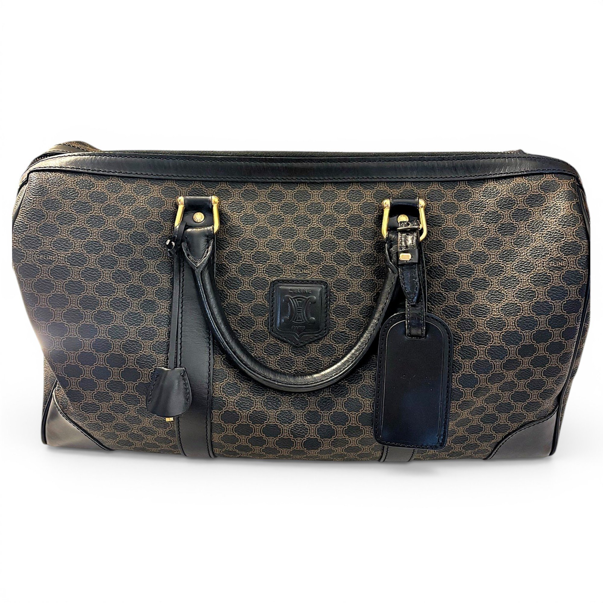 Leather tote