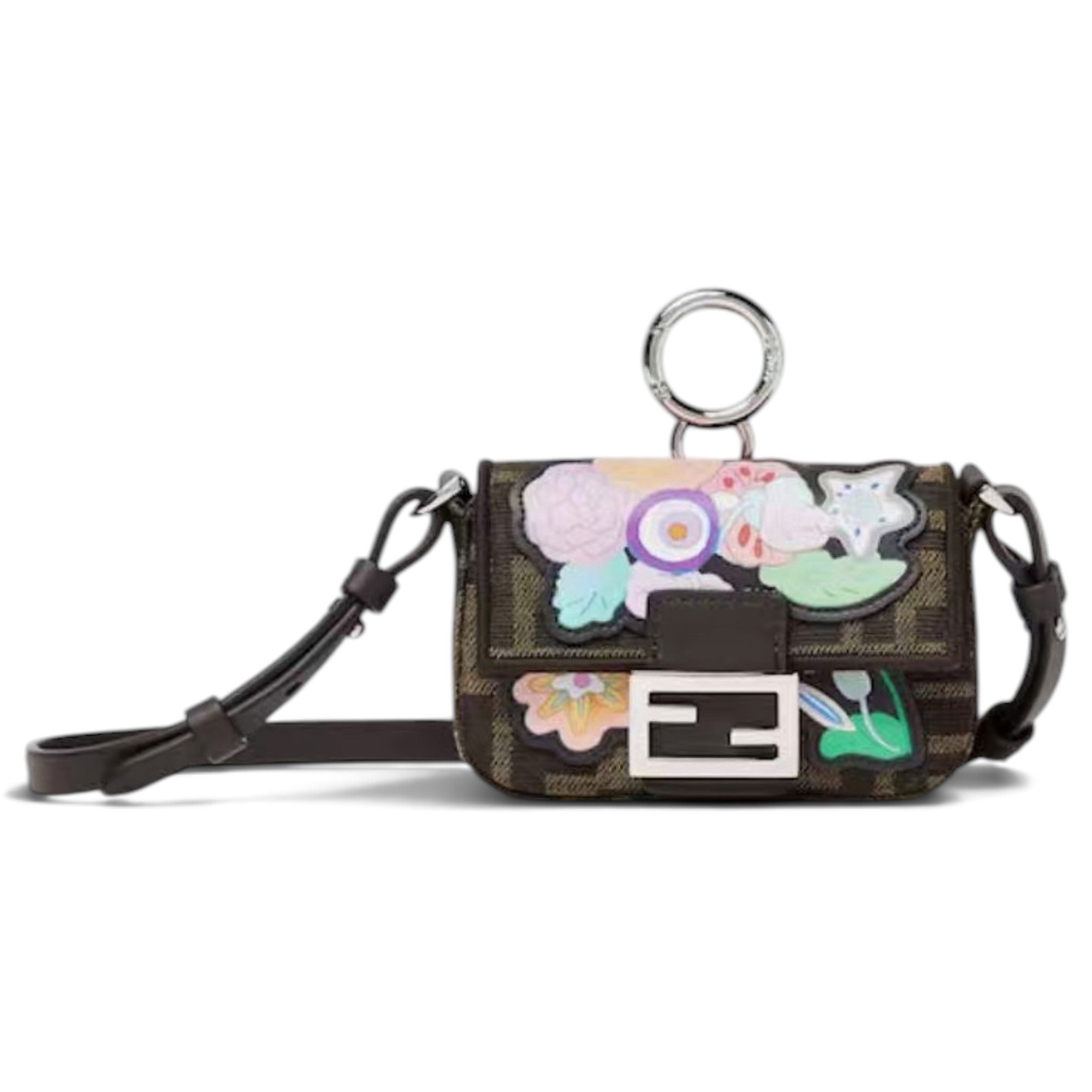 Baguette leather handbag