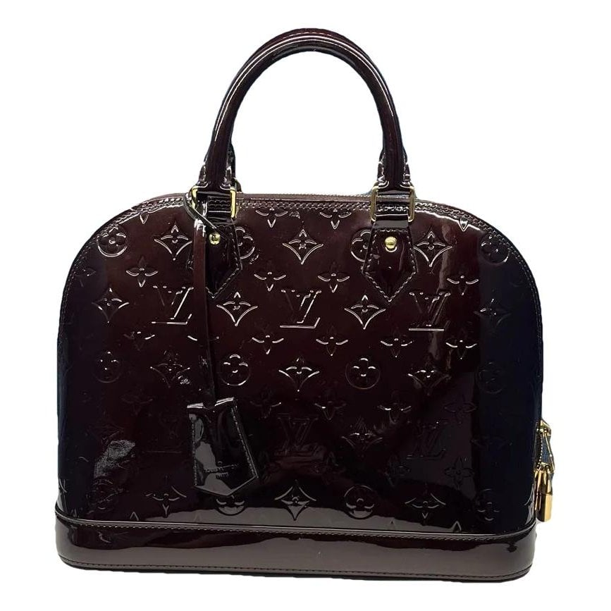 Alma patent leather handbag
