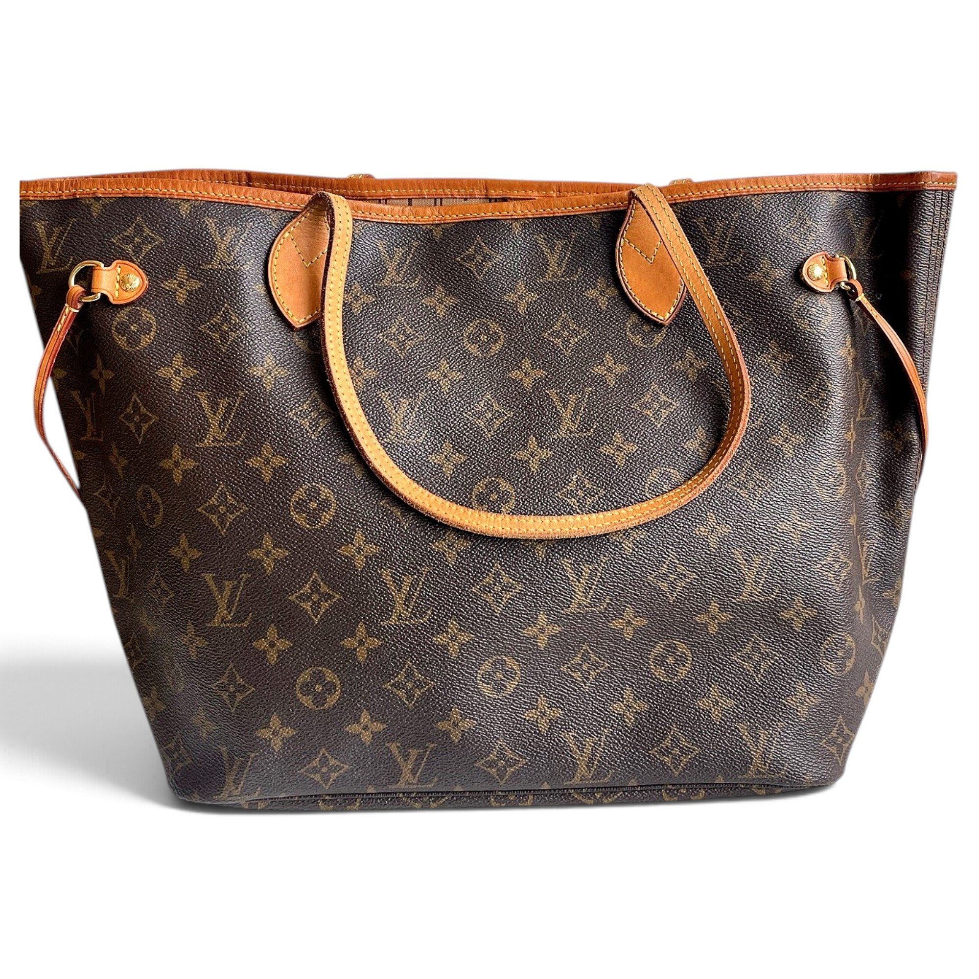 Neverfull leather tote