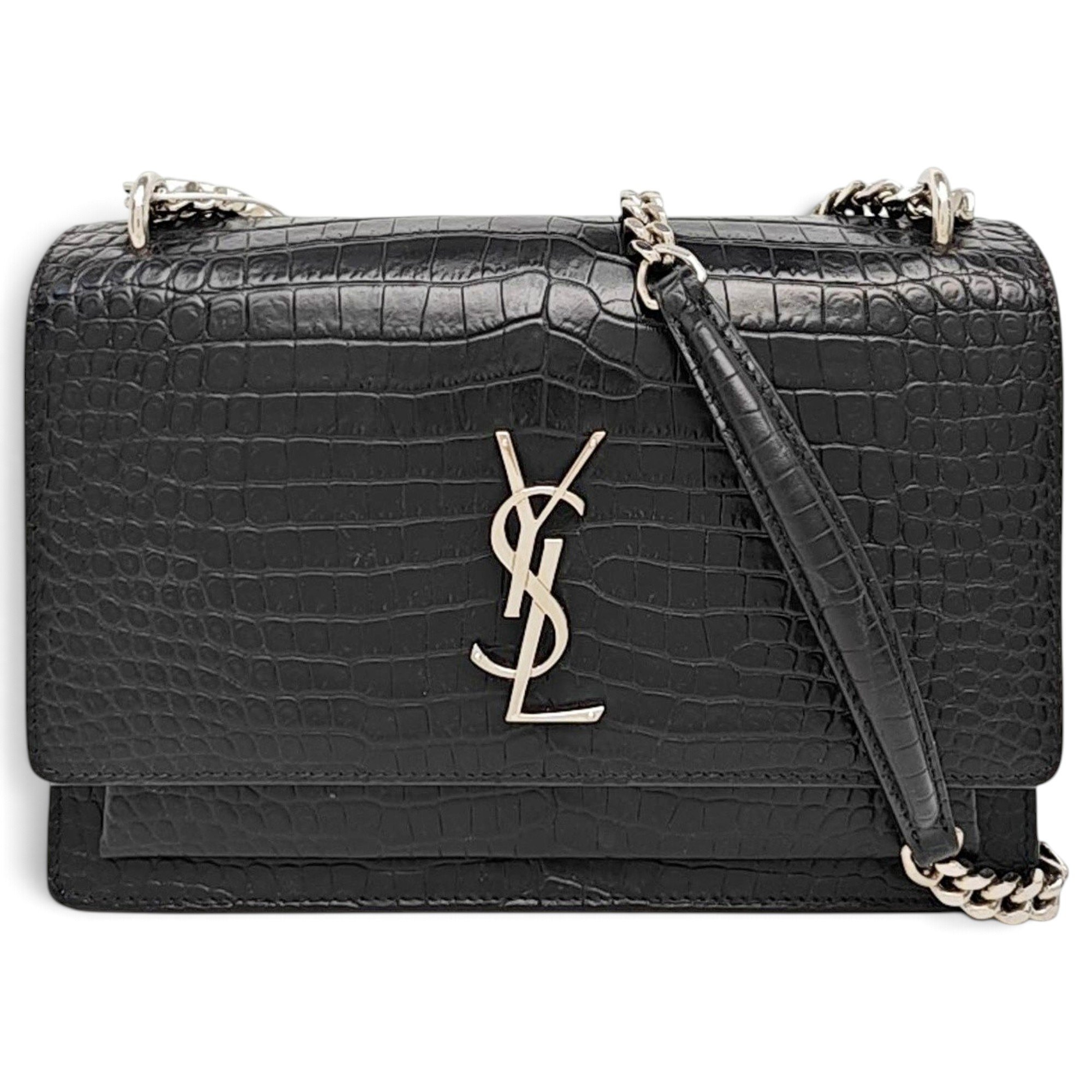 Sunset leather handbag