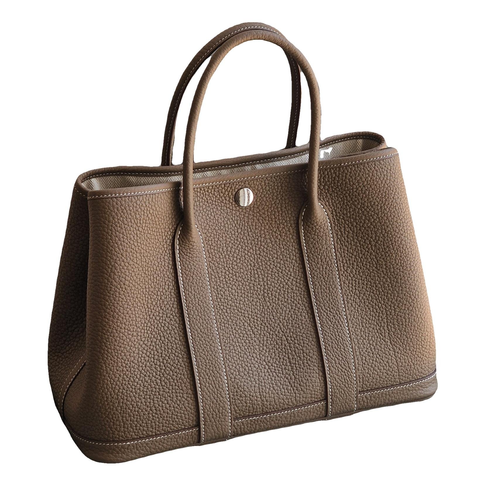 Garden Party leather tote