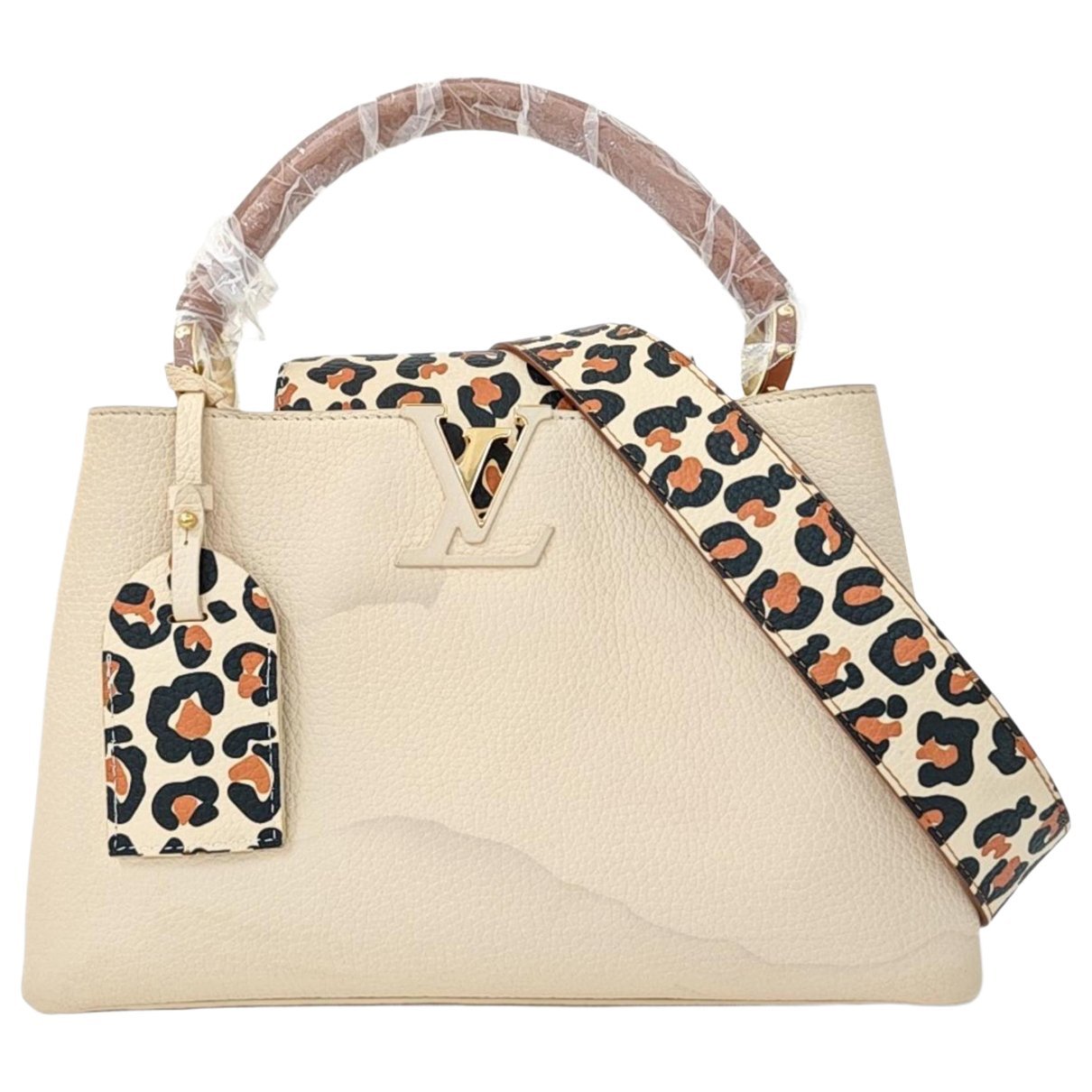 Capucines leather handbag