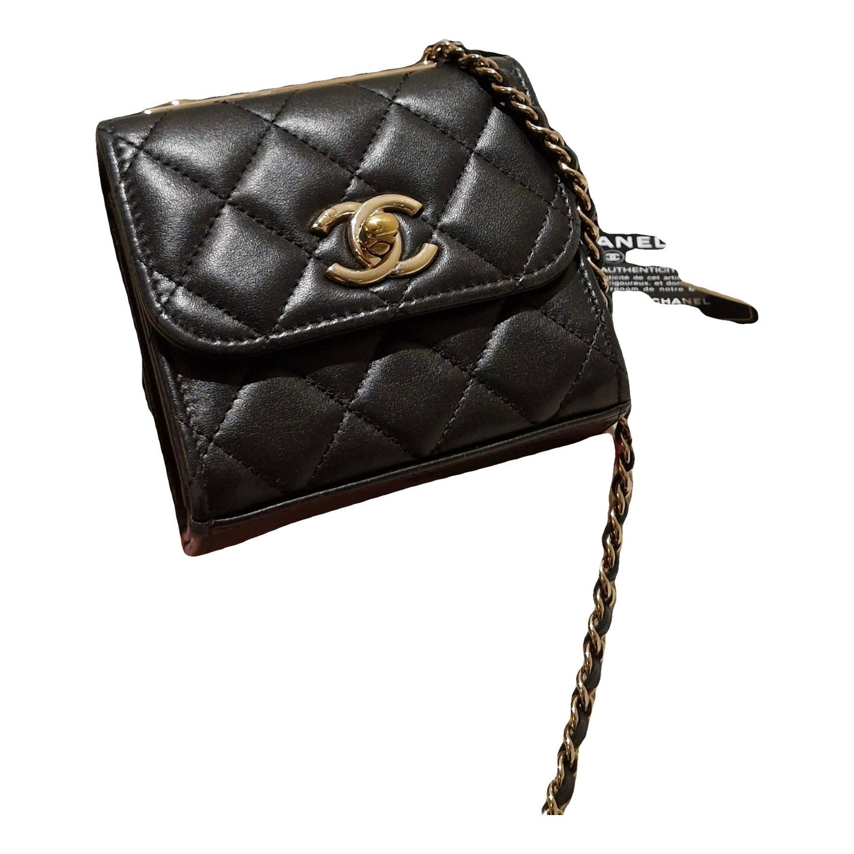 Wallet On Chain Timeless/Classique leather crossbody bag