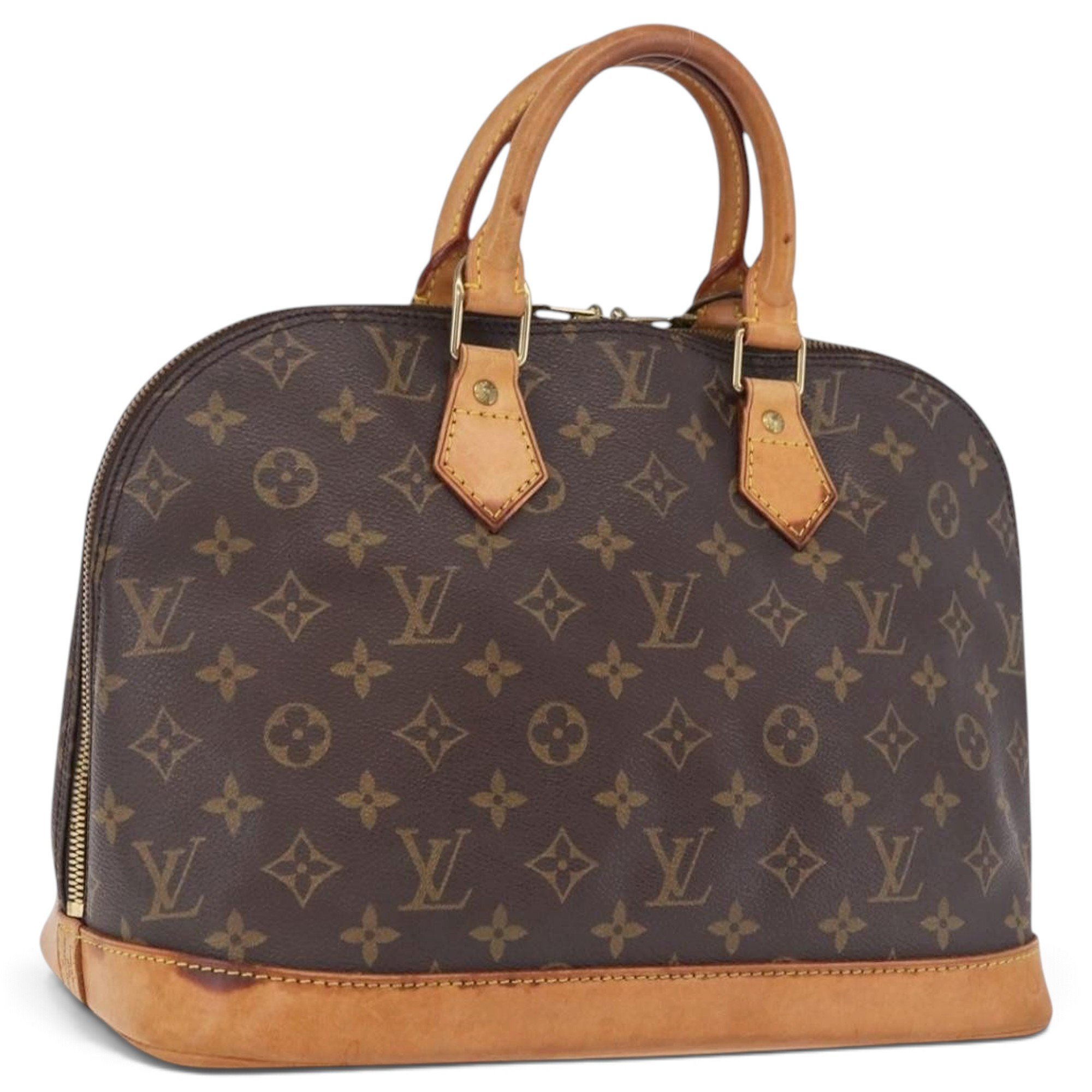 Alma leather handbag