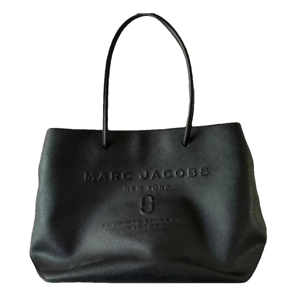 Leather tote