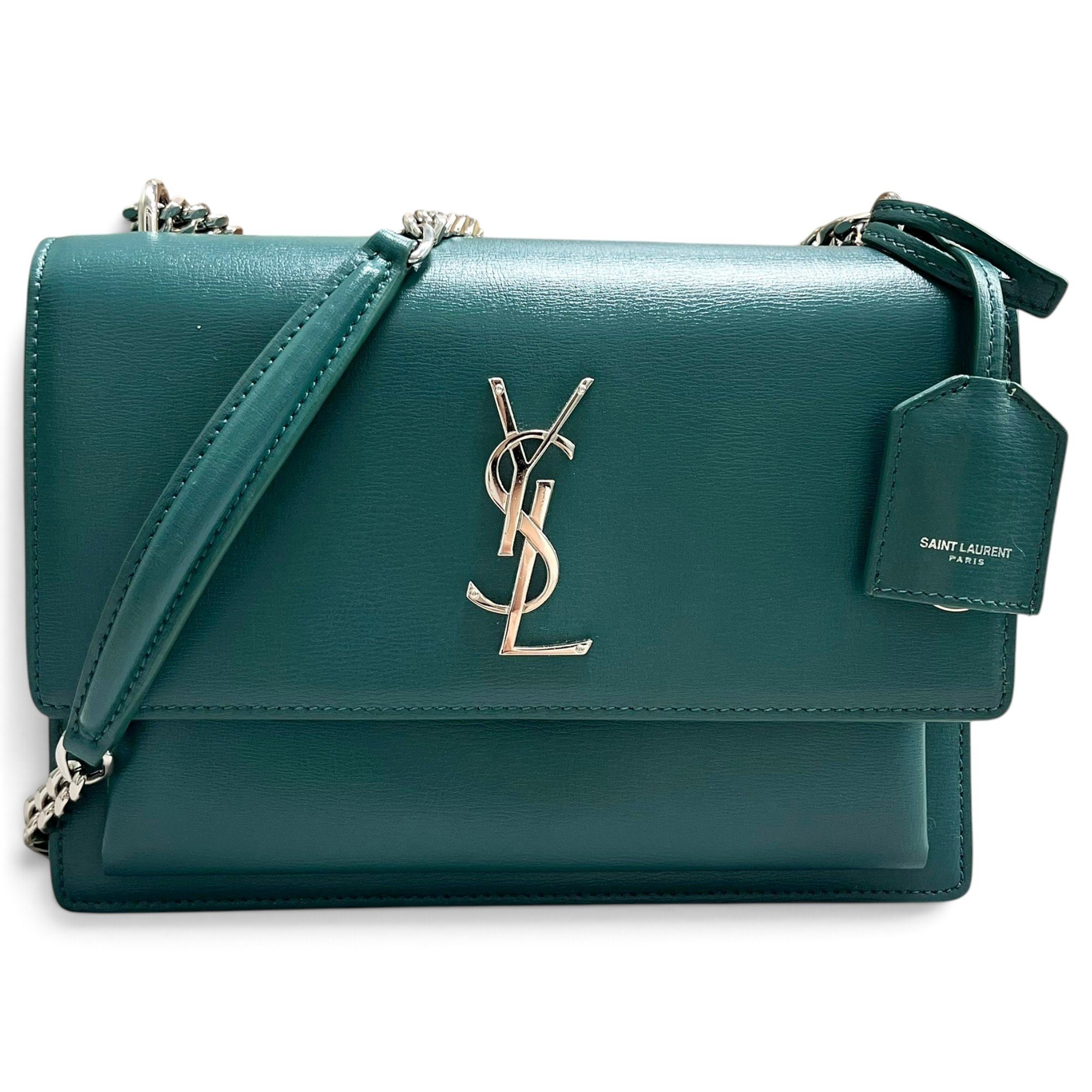 Sunset leather handbag