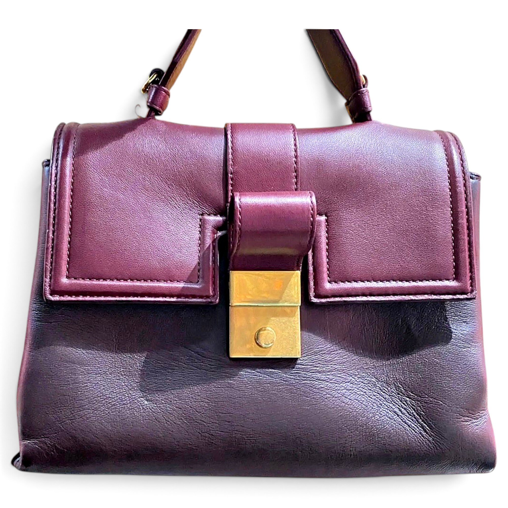 Piazza leather handbag