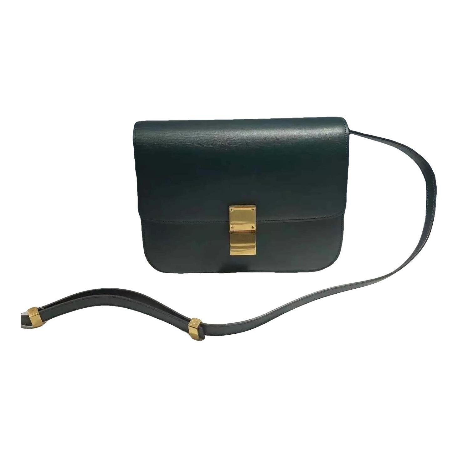 Classic leather handbag