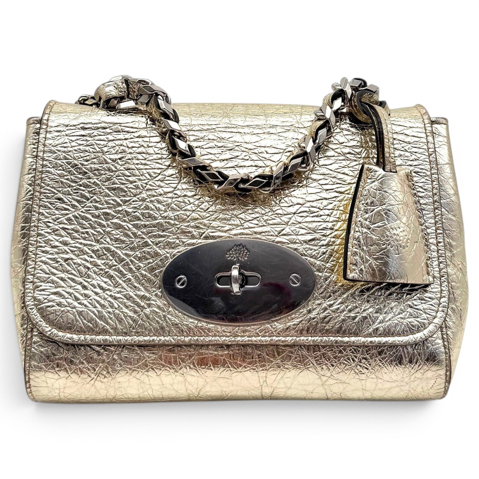 Lily leather handbag