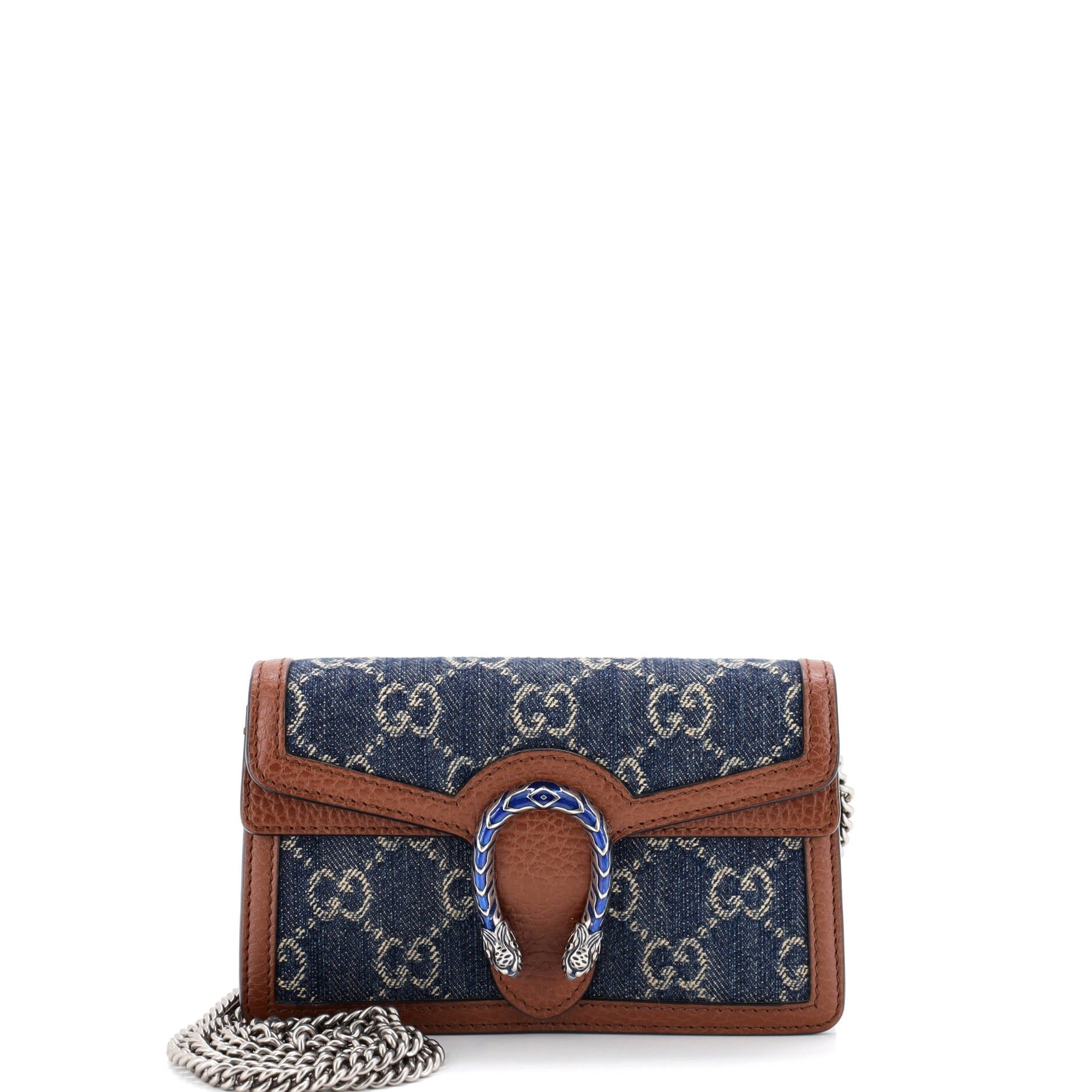 Dionysus Bag GG Denim Super Mini
