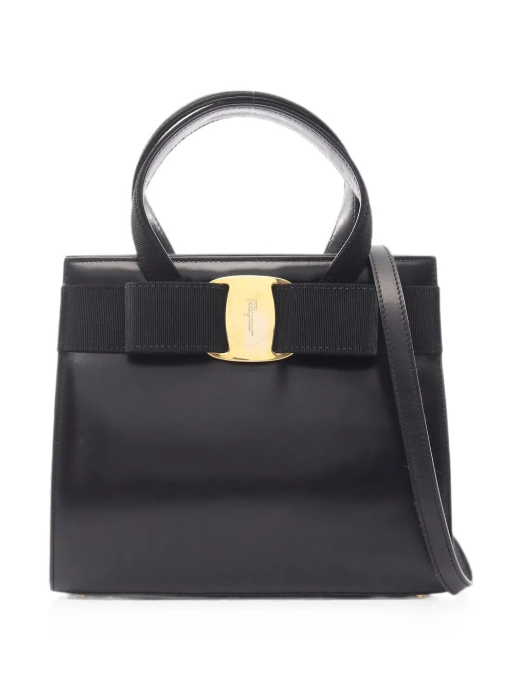 2000s Vara-ribbon leather tote bag