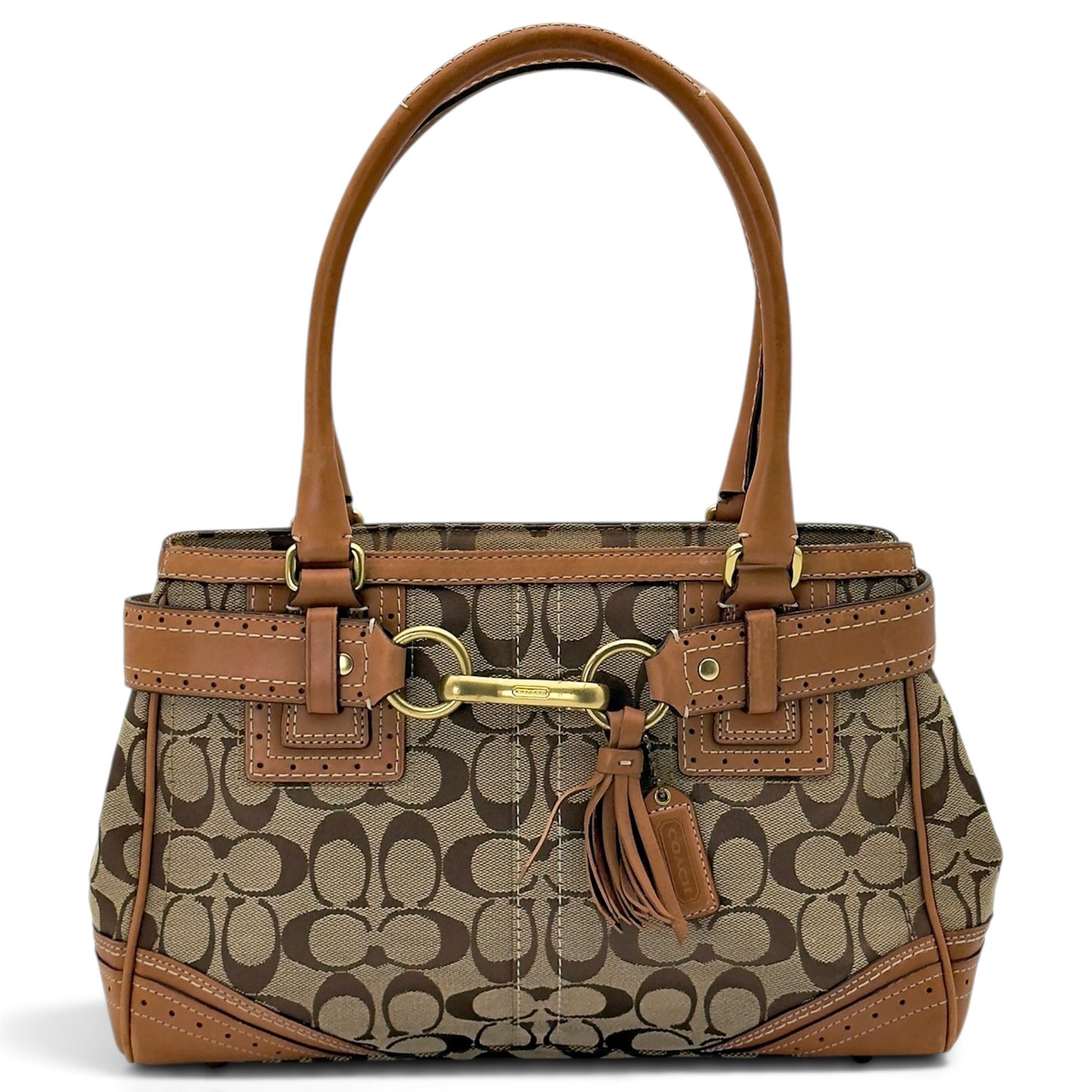 Coach Hamilton Hobo leather handbag