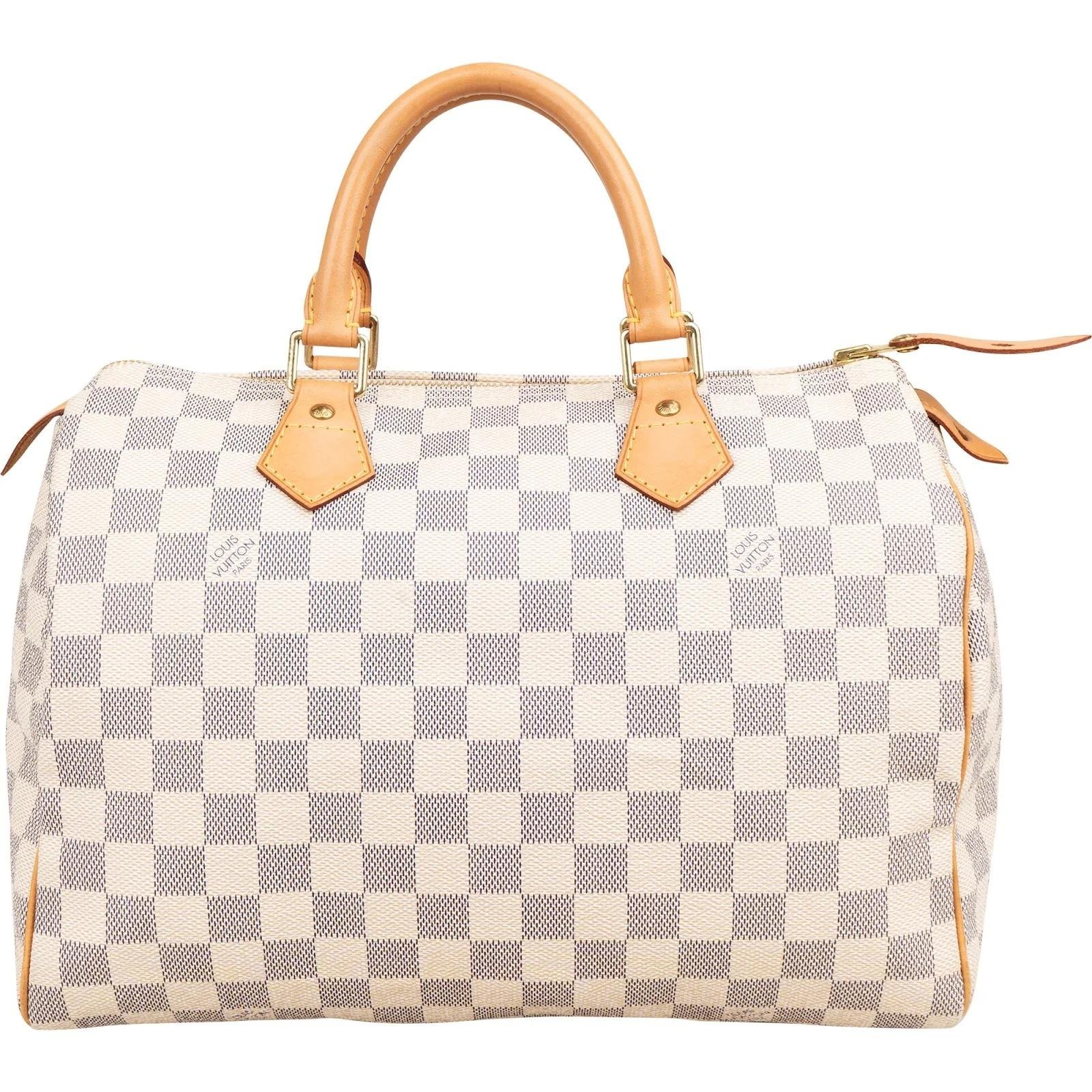 Speedy leather handbag