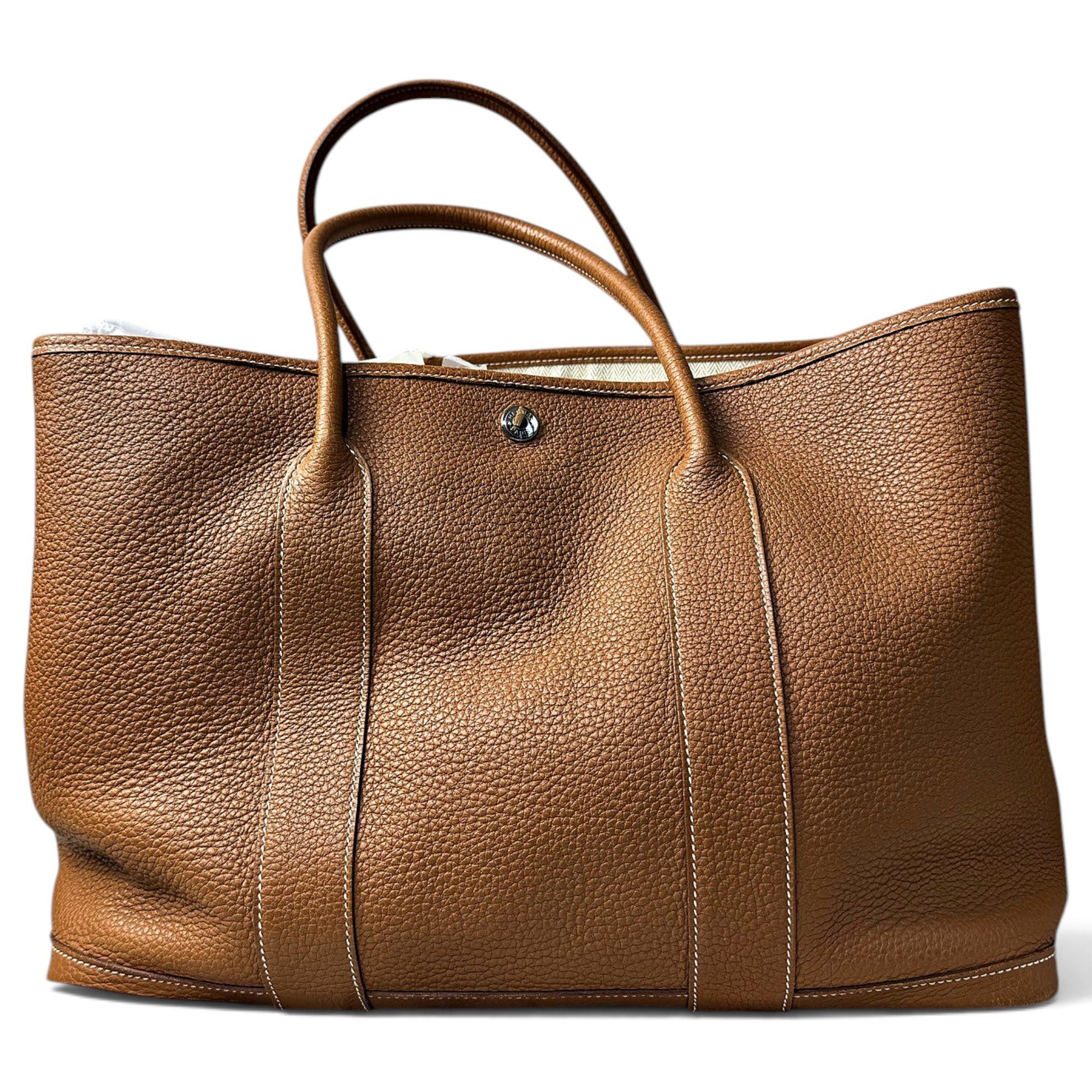 Garden Party leather handbag