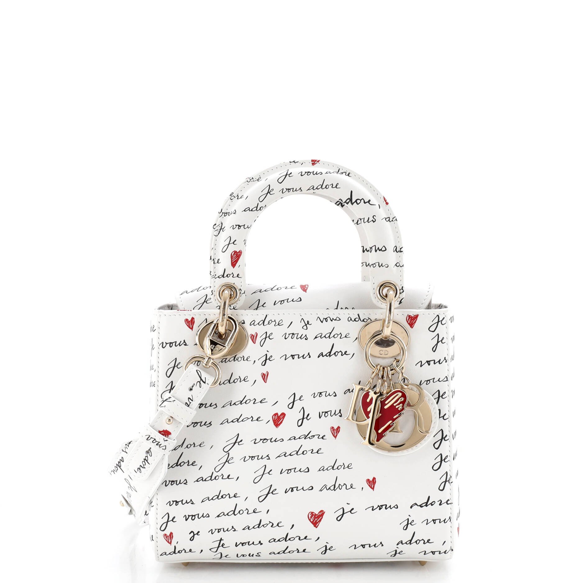 My ABCDior Lady Dior Bag Printed Leather Small