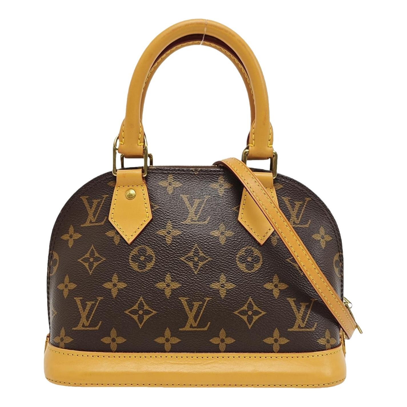 Alma leather handbag