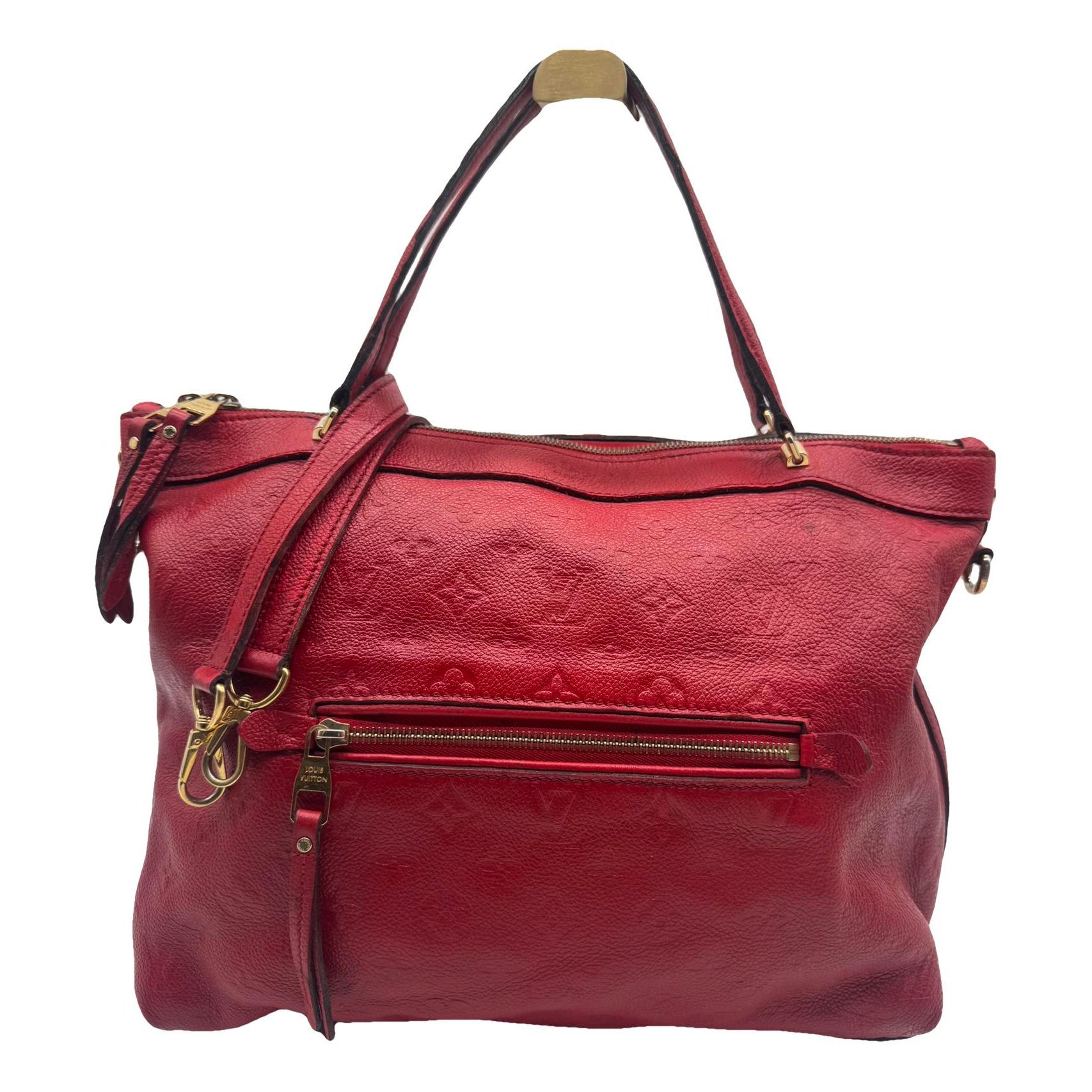 Leather tote