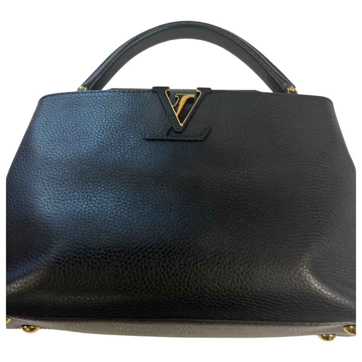 Capucines leather handbag