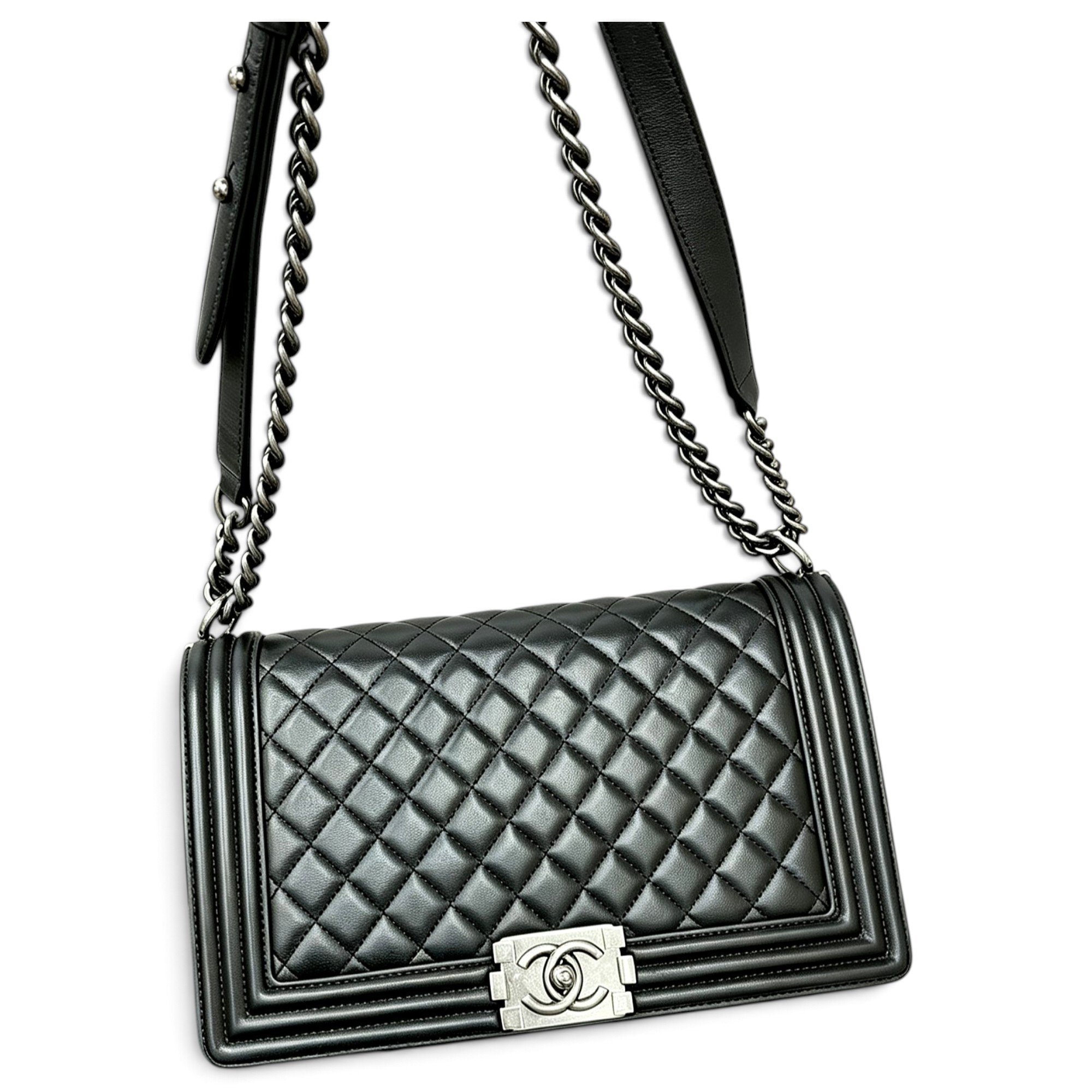 Boy leather handbag