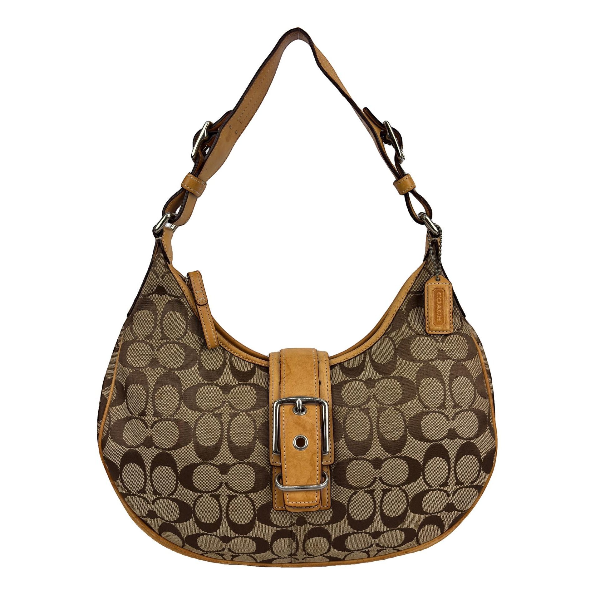 Signature Sufflette cloth handbag