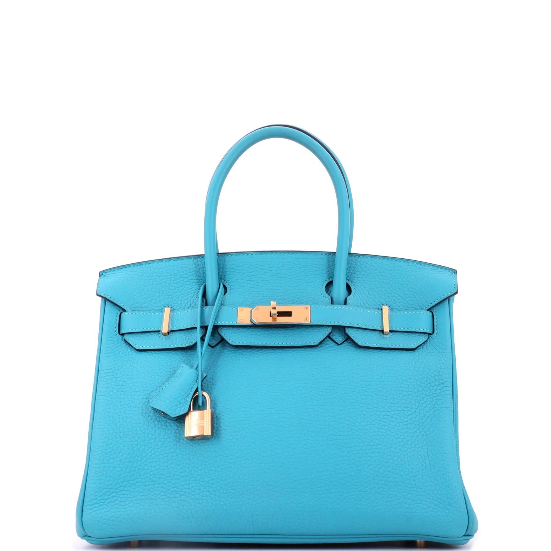 Birkin 30 leather handbag