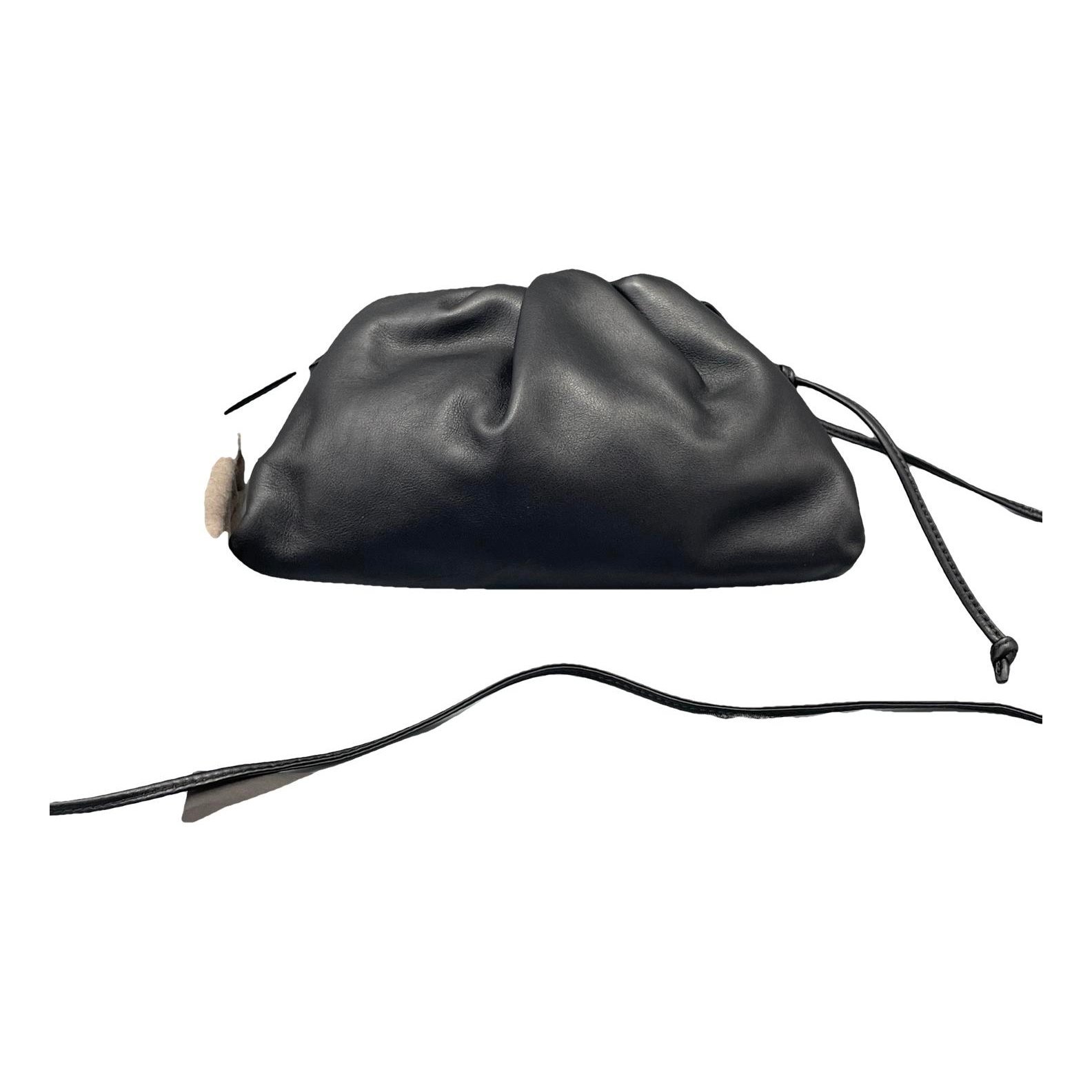 Pouch leather handbag