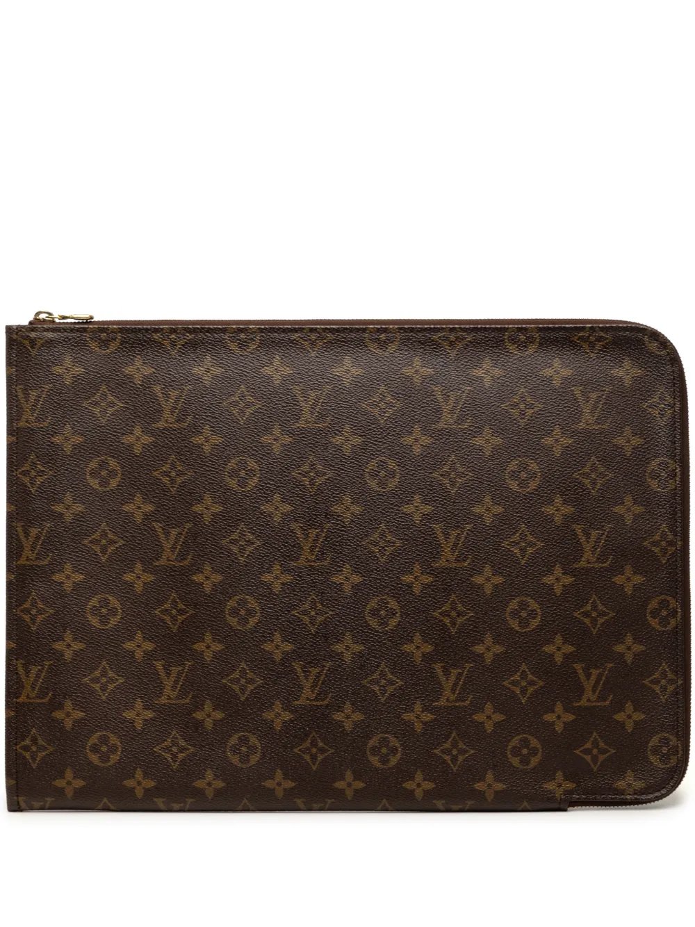 1996 Monogram Poche Documents Portfolio business bag