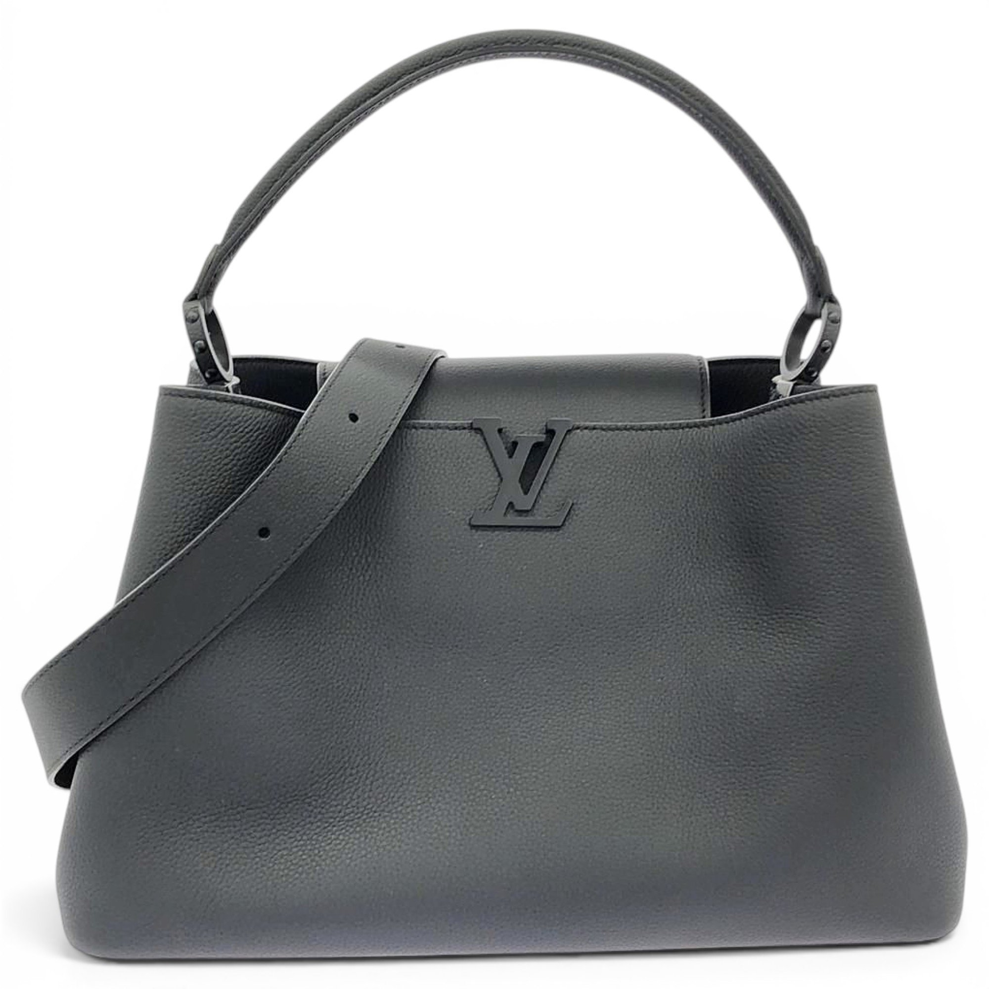 Capucines leather handbag