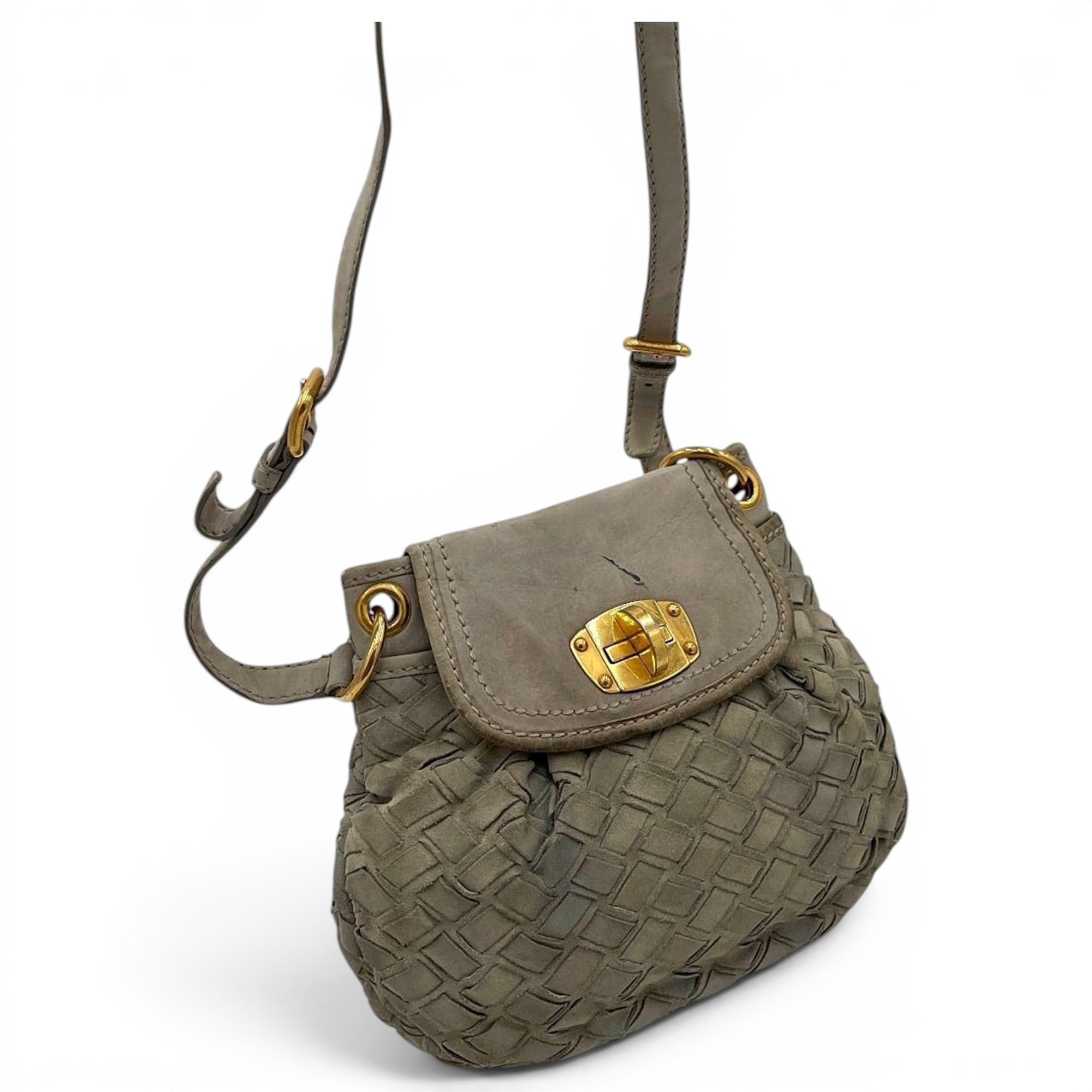 Leather handbag