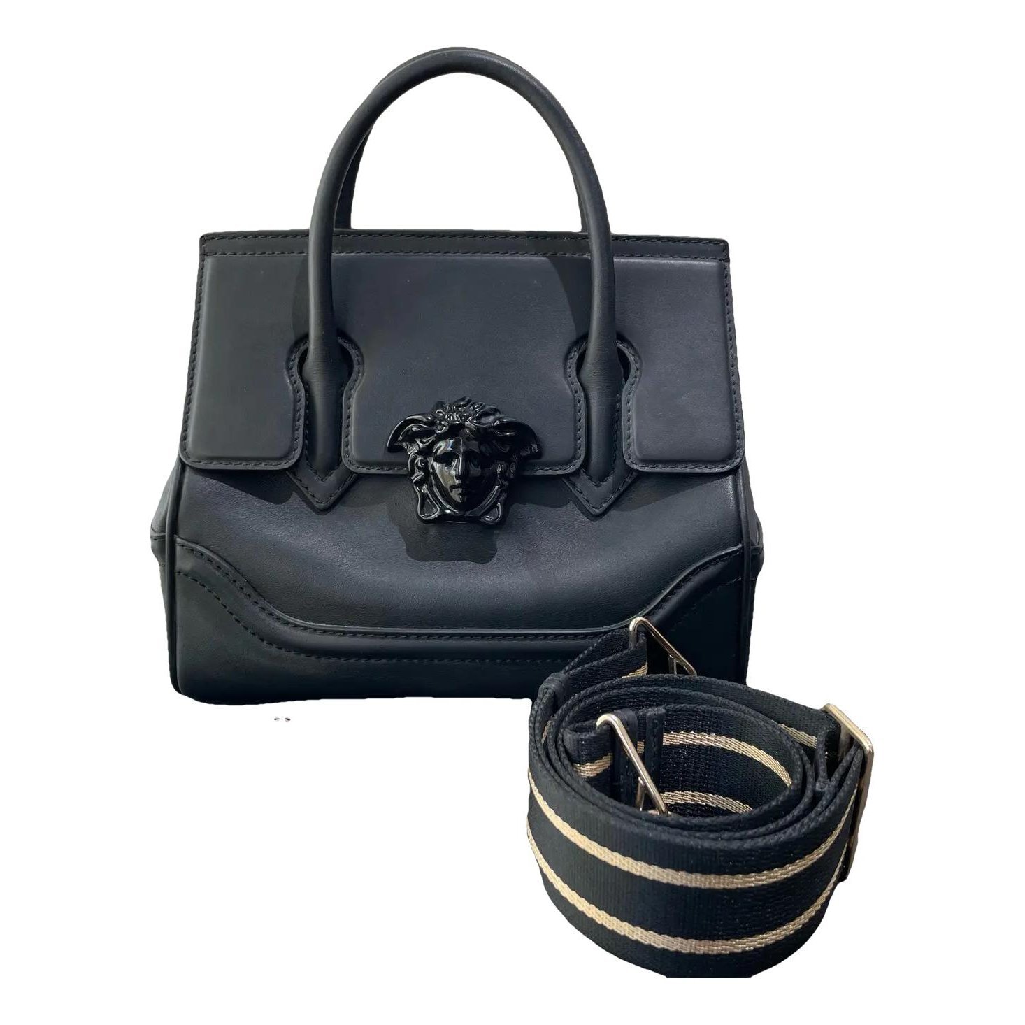 Versace Palazzo Empire leather crossbody bag