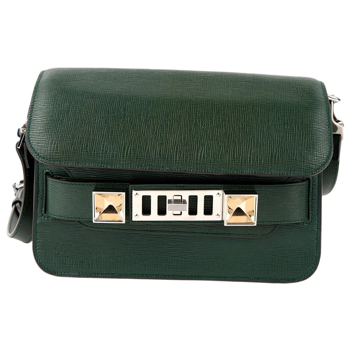 PS11 leather crossbody bag