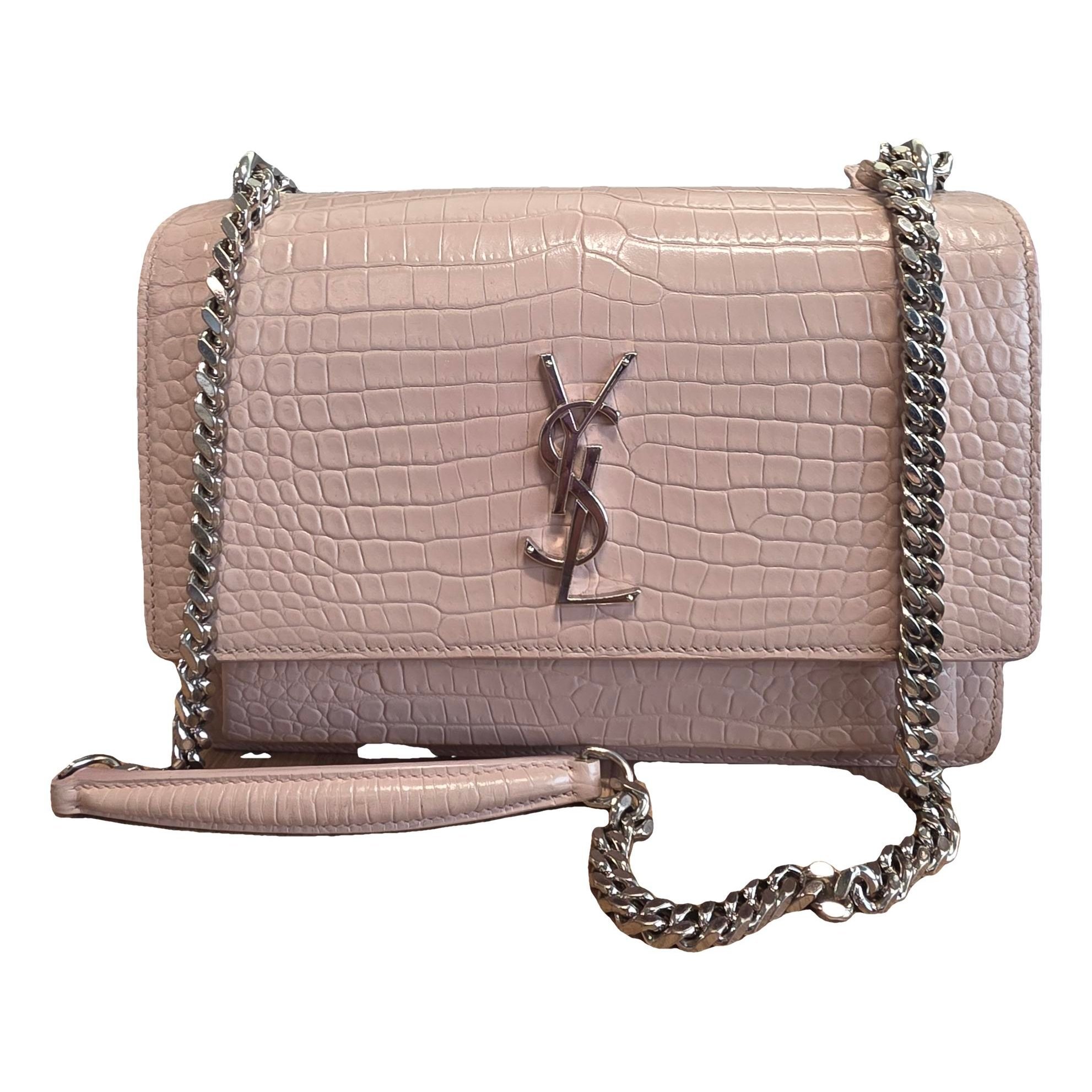 Sunset leather crossbody bag