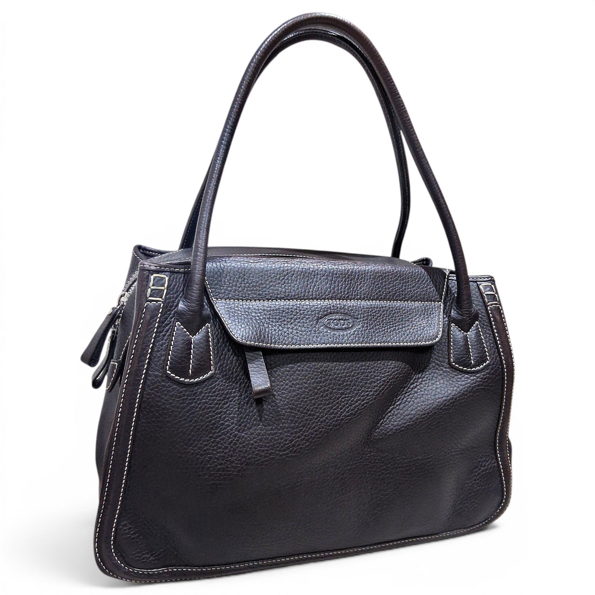 Leather handbag